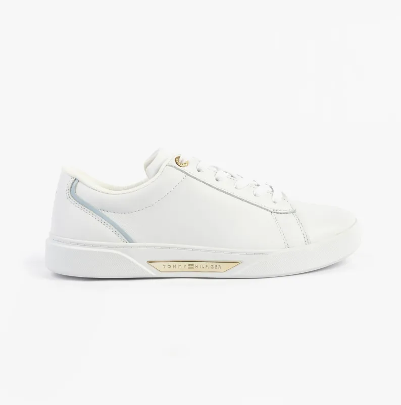 Tommy Hilfiger CHIC COURT SNEAKER Womens Trainers White sold by Shuperb