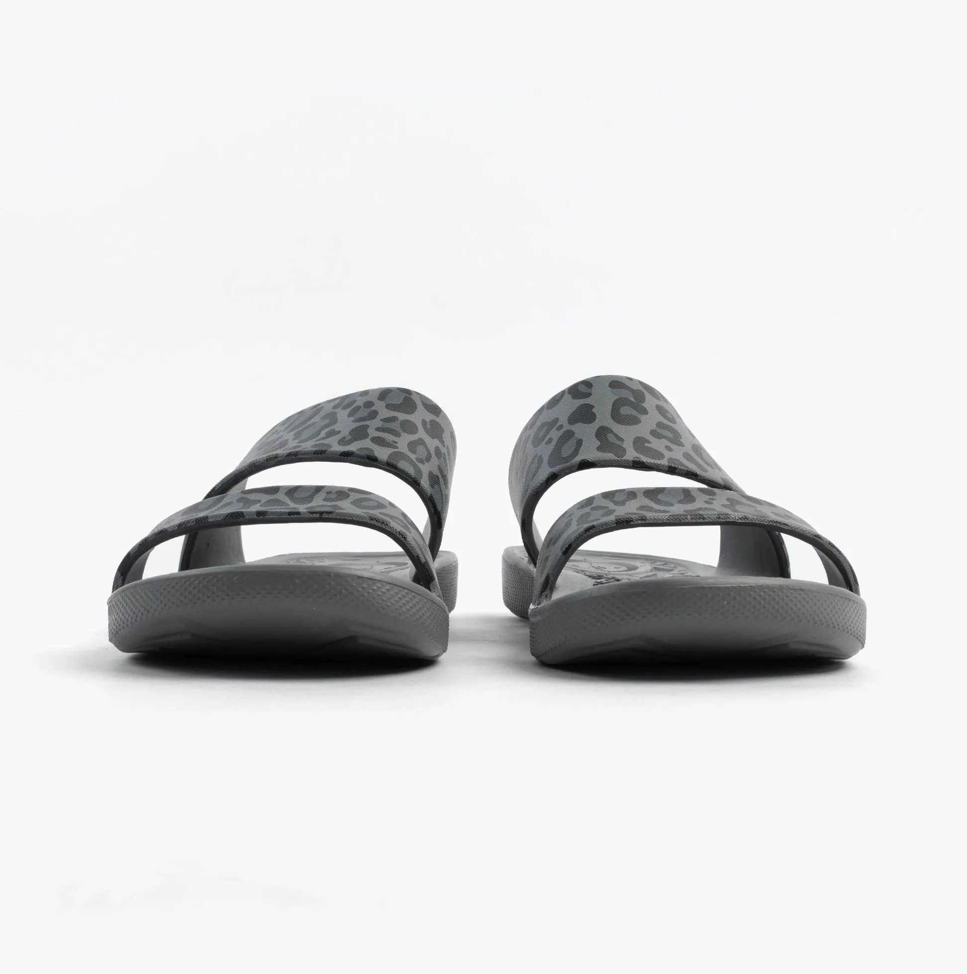 Totes Sol Bounce 0351FGLE Womens Double Strap Slides Grey Leopard sold by Shuperb product image thumbnail 4