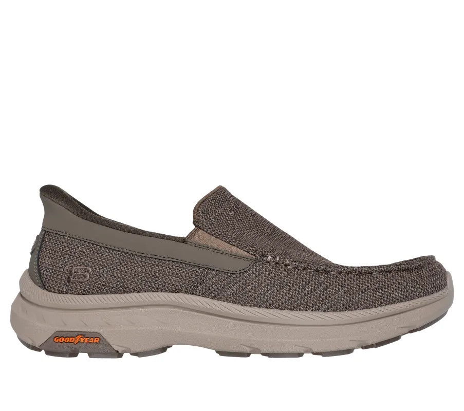 Skechers 205451/TPE POLLARD - WILFRED Mens Shoes Taupe sold by Shuperb