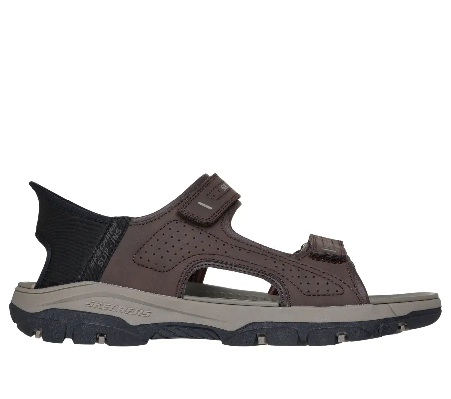 Skechers 205289/CHOC TRESMEN - REECE Mens Sandals Chocolate made by Skechers