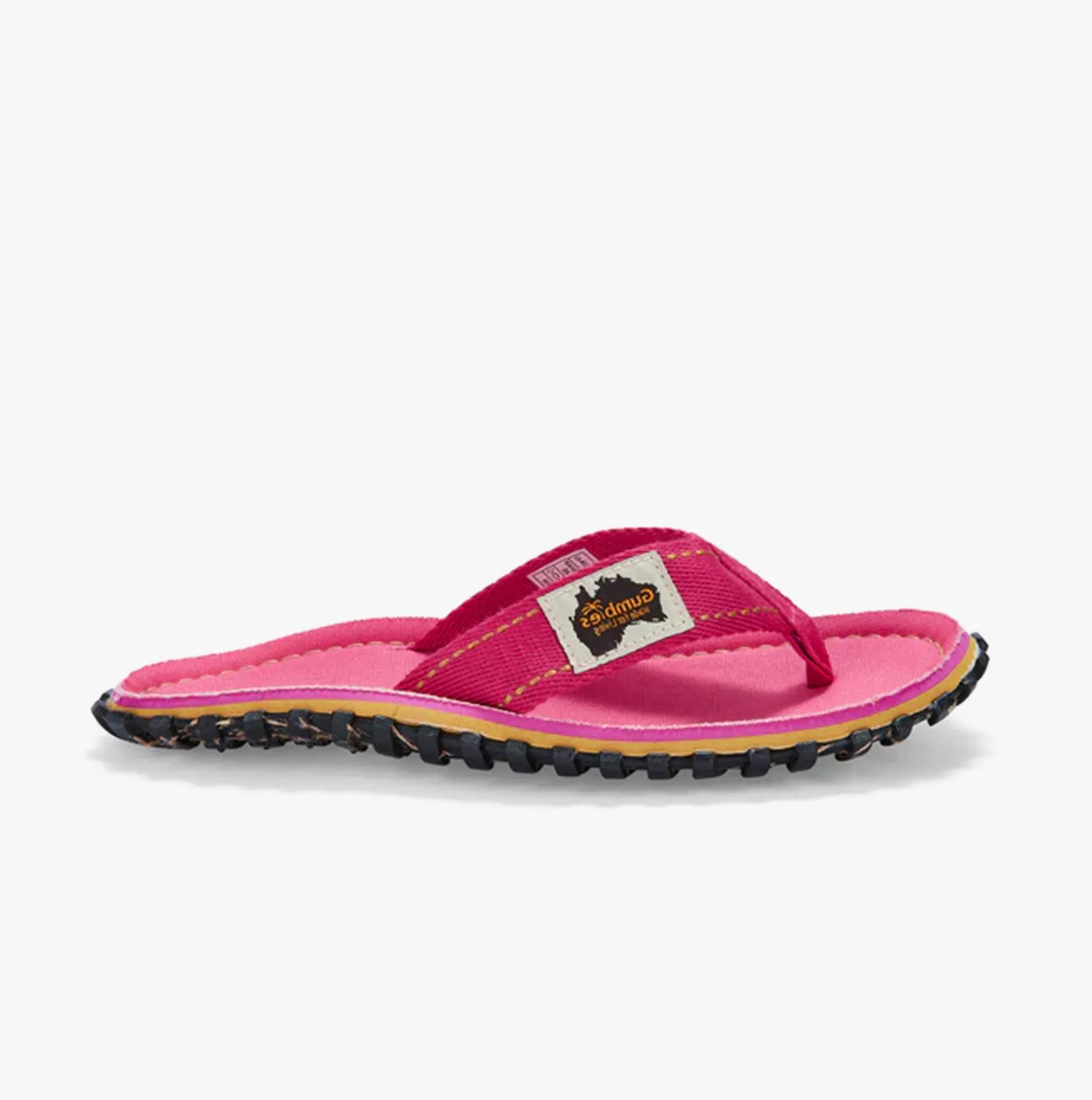 Gumbies ISLANDER Unisex Flip-Flops Classic Pink sold by Shuperb