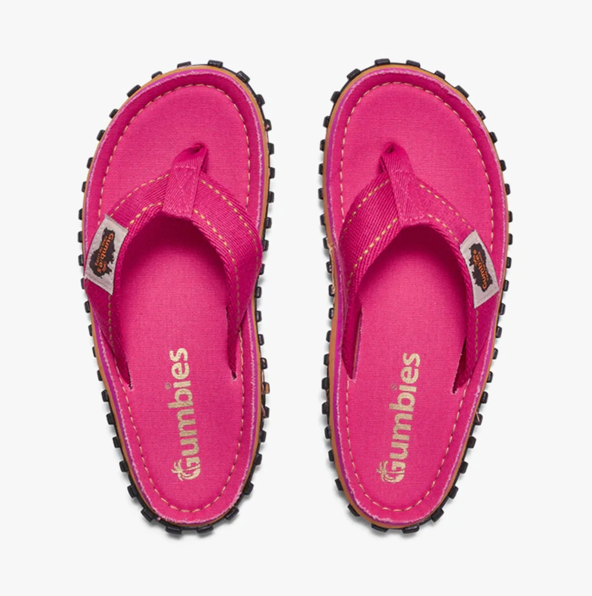Gumbies ISLANDER Unisex Flip-Flops Classic Pink sold by Shuperb product image thumbnail 4