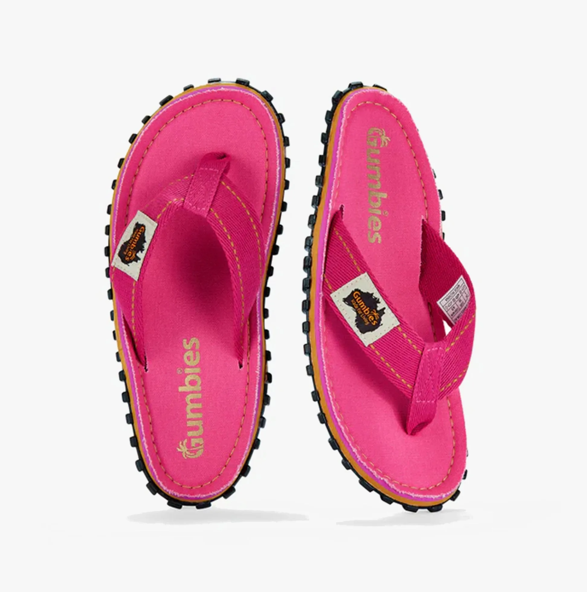 Gumbies ISLANDER Unisex Flip-Flops Classic Pink sold by Shuperb product image thumbnail 2