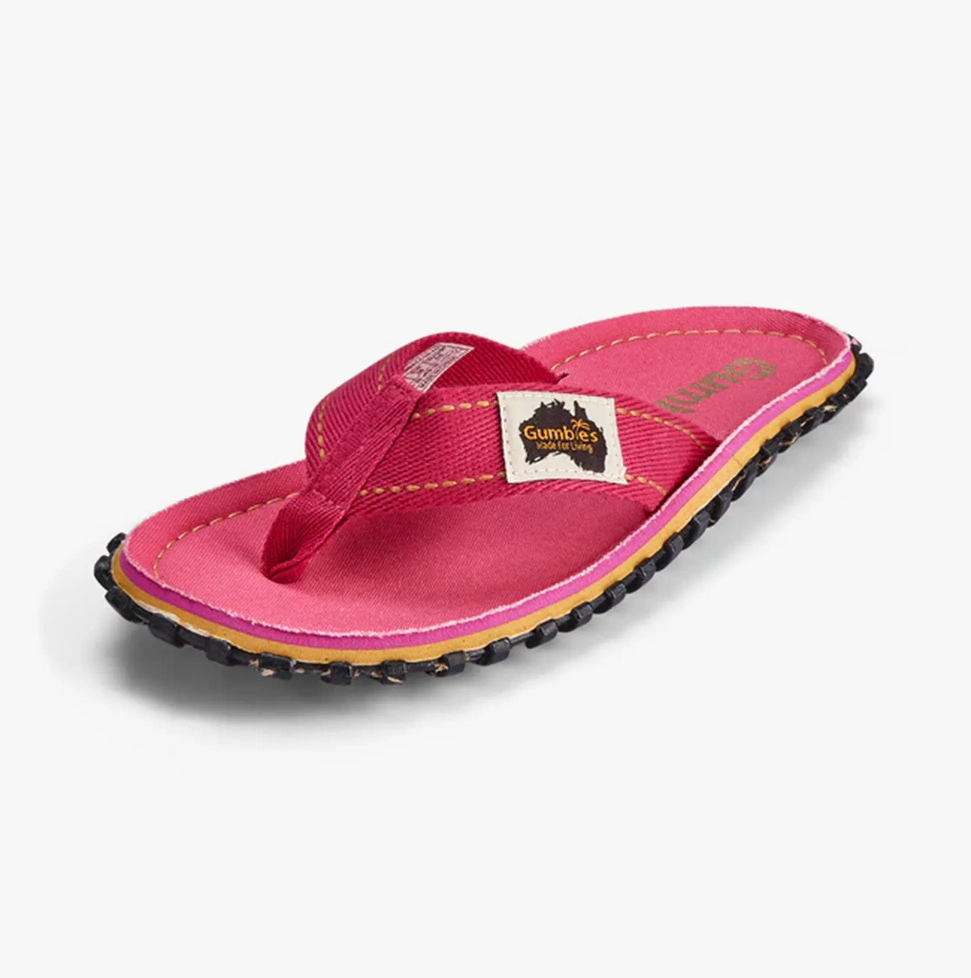 Gumbies ISLANDER Unisex Flip-Flops Classic Pink sold by Shuperb product image thumbnail 3