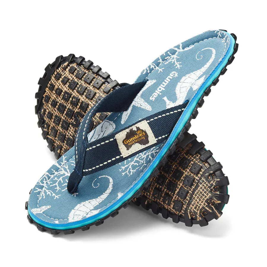 Gumbies ISLANDER Unisex Flip-Flops Seahorse sold by Shuperb product image thumbnail 2