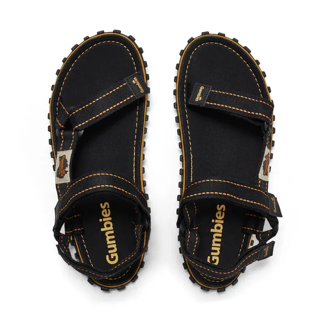 Gumbies TRACKER Unisex Sandals Black sold by Shuperb product image thumbnail 2