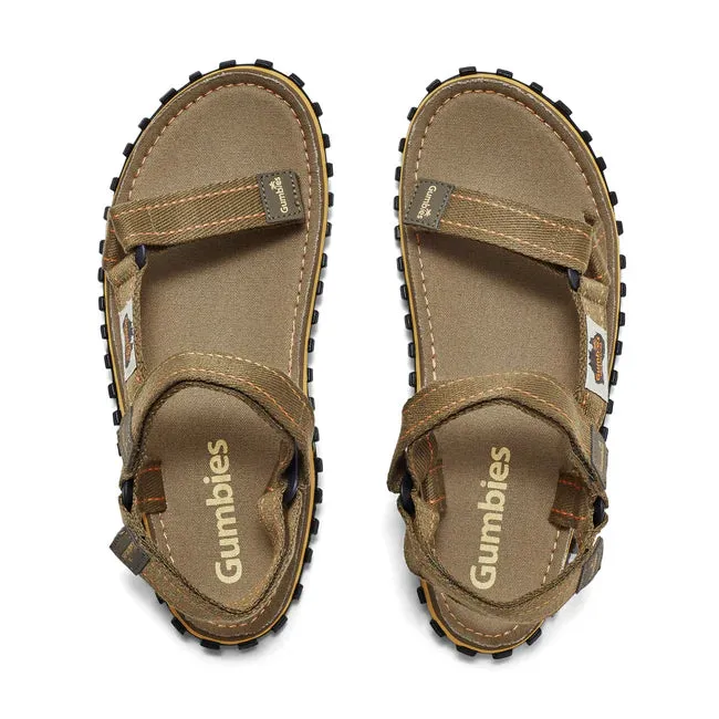Gumbies TRACKER Unisex Sandals Khaki sold by Shuperb product image thumbnail 2