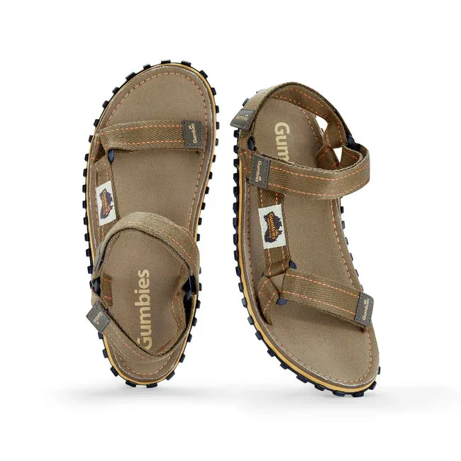 Gumbies TRACKER Unisex Sandals Khaki sold by Shuperb product image thumbnail 5