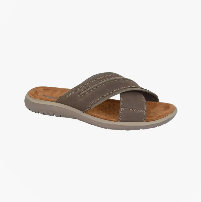 Roamers M543B Mens Sandals Brown sold by Shuperb