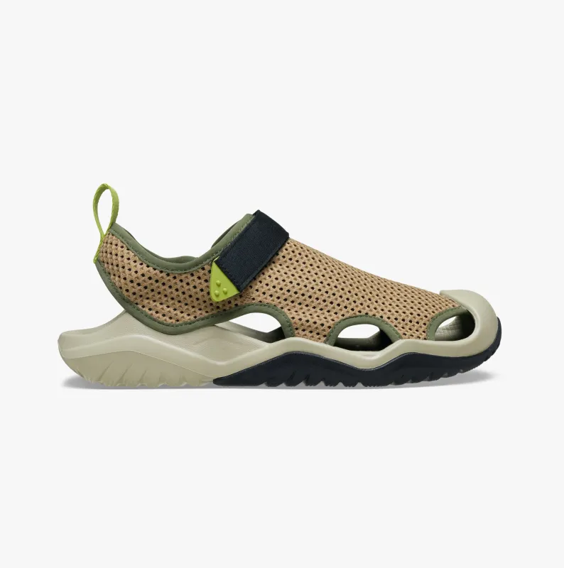 Crocs SWIFTWATER PRIME Mens Closed Toe Sepia made by Crocs