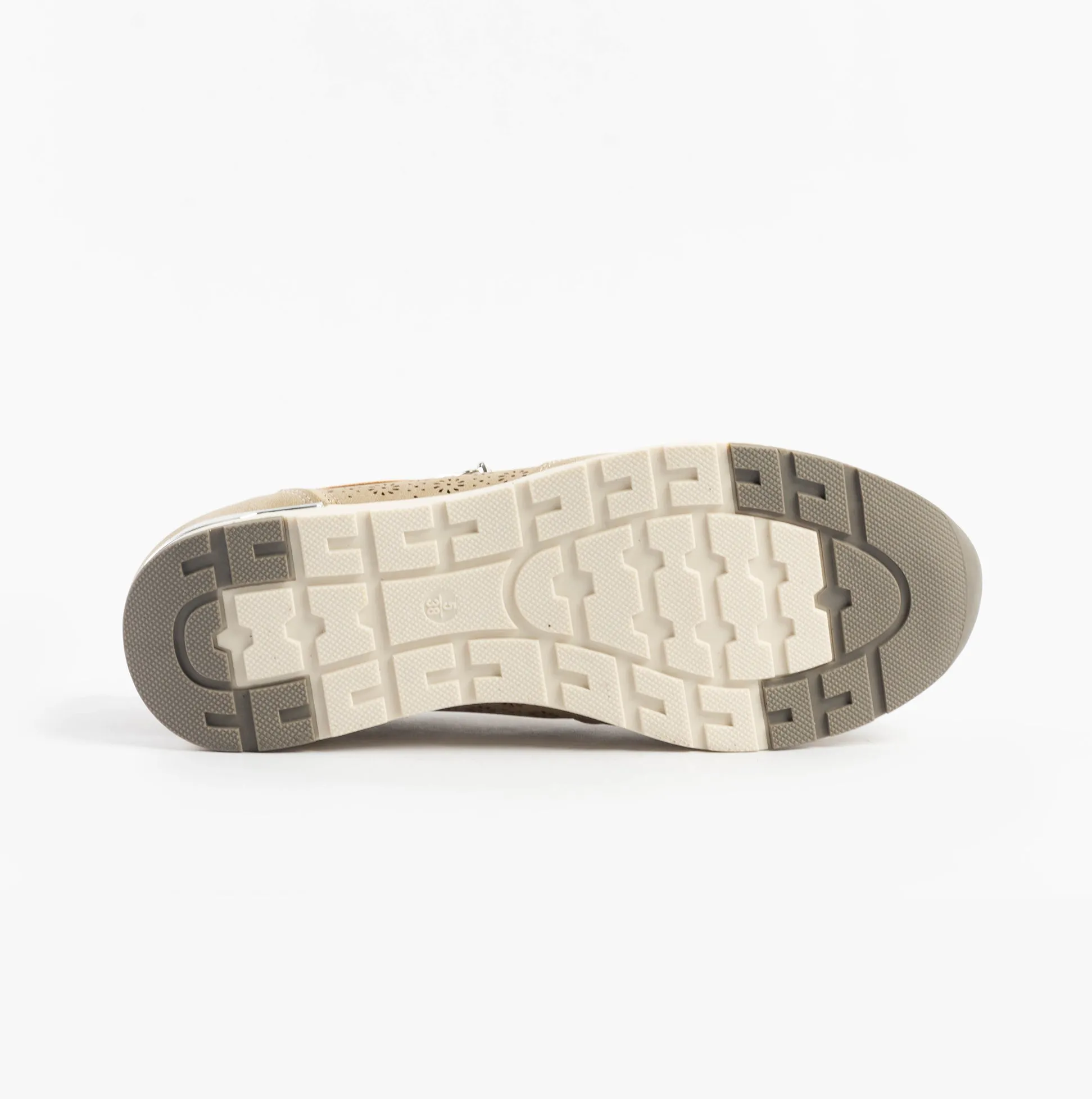 Dr Keller BARBARA Womens Trainers Beige sold by Shuperb product image thumbnail 3