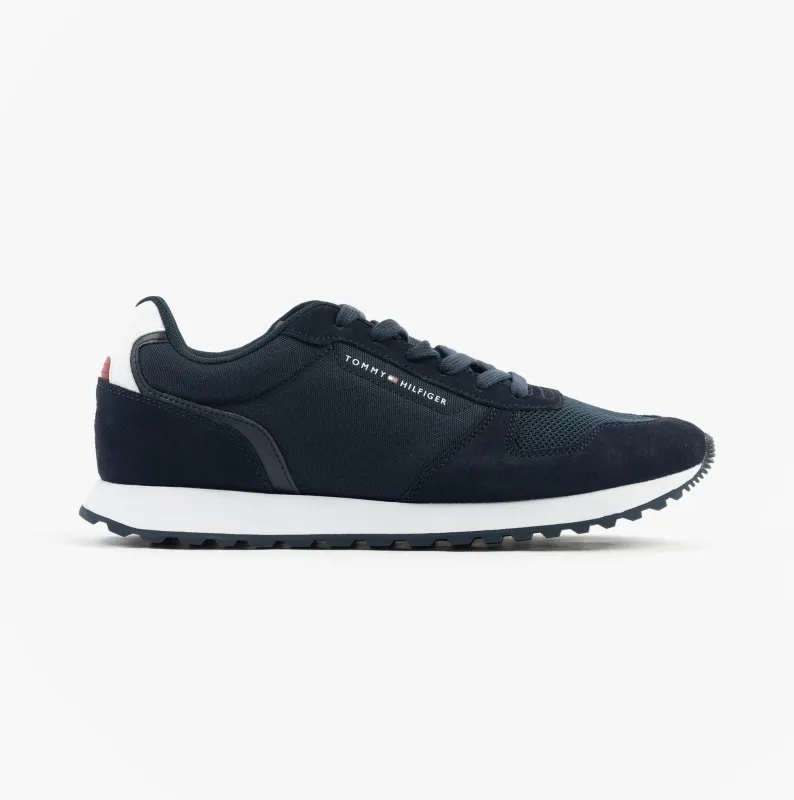 Tommy Hilfiger ESSENTIAL MIXED TEXTURE Mens Trainers Desert Sky sold by Shuperb