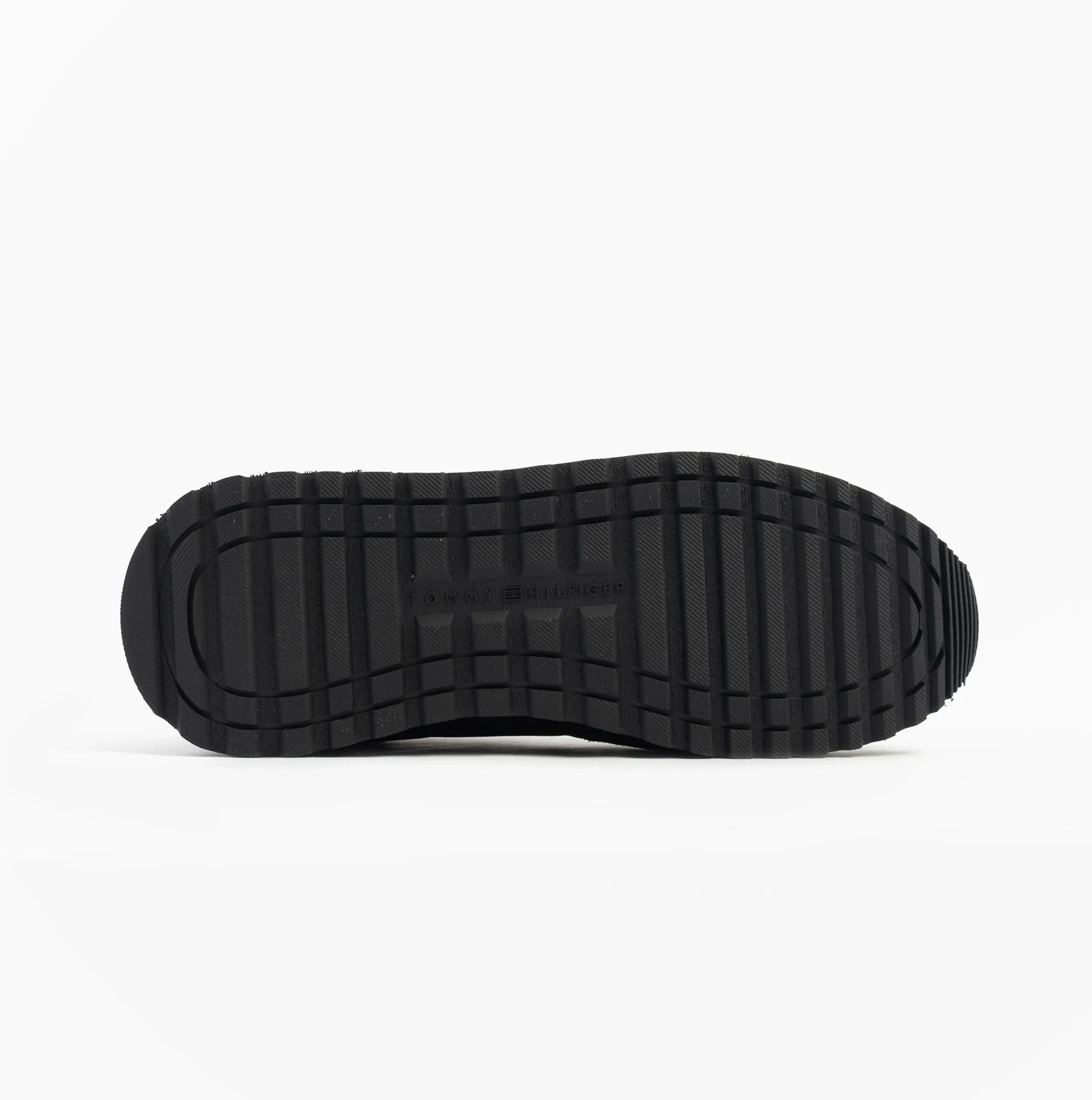 Tommy Hilfiger ESSENTIAL MIXED TEXTURE Mens Trainers Black sold by Shuperb product image thumbnail 3