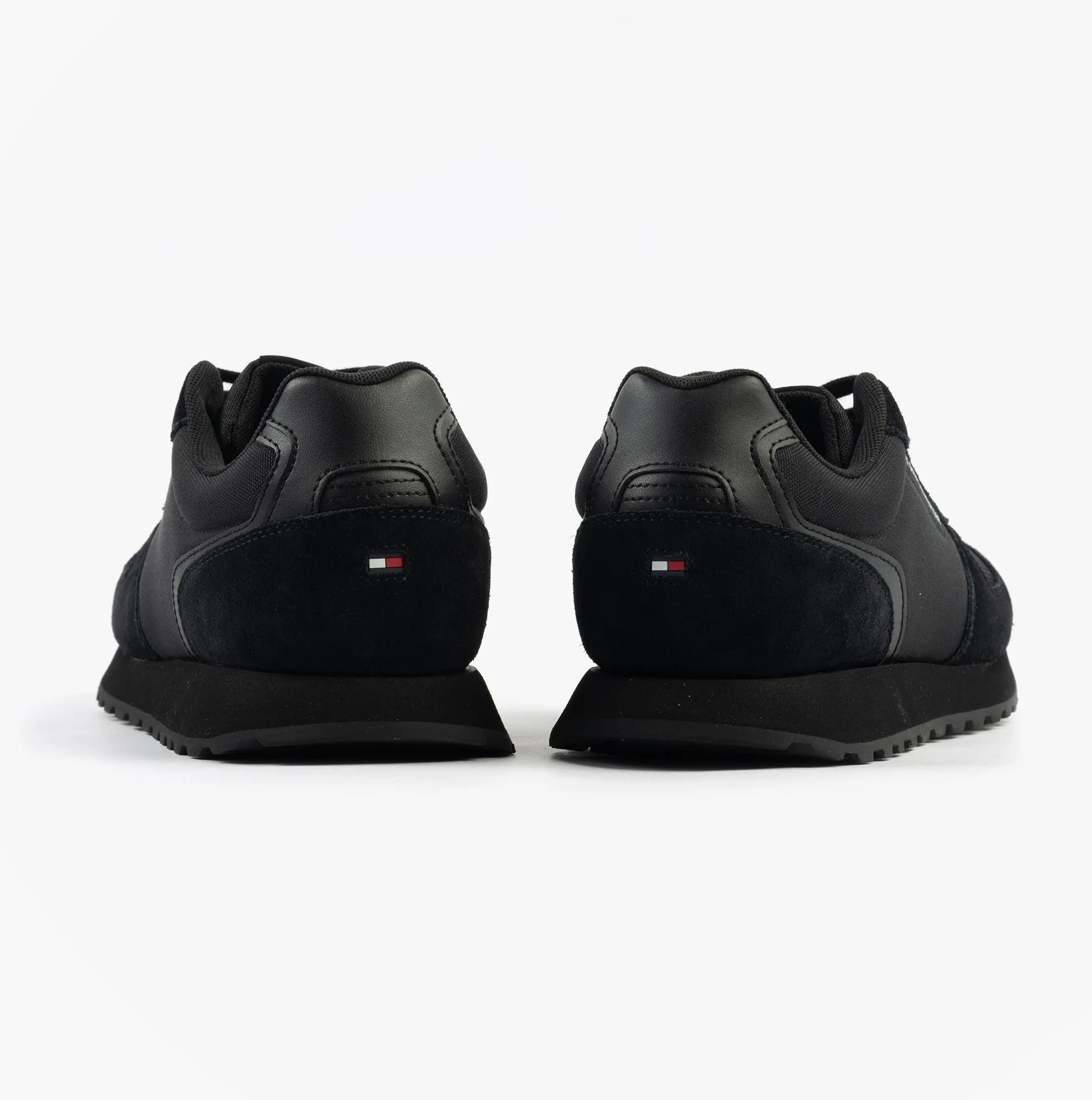 Tommy Hilfiger ESSENTIAL MIXED TEXTURE Mens Trainers Black sold by Shuperb product image thumbnail 5