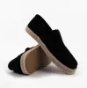 TOMS ALONSO LOAFER ROPE Mens Espadrille Black sold by Shuperb