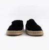 TOMS ALONSO LOAFER ROPE Mens Espadrille Black sold by Shuperb