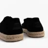 TOMS ALONSO LOAFER ROPE Mens Espadrille Black sold by Shuperb