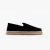 TOMS ALONSO LOAFER ROPE Mens Espadrille Black sold by Shuperb