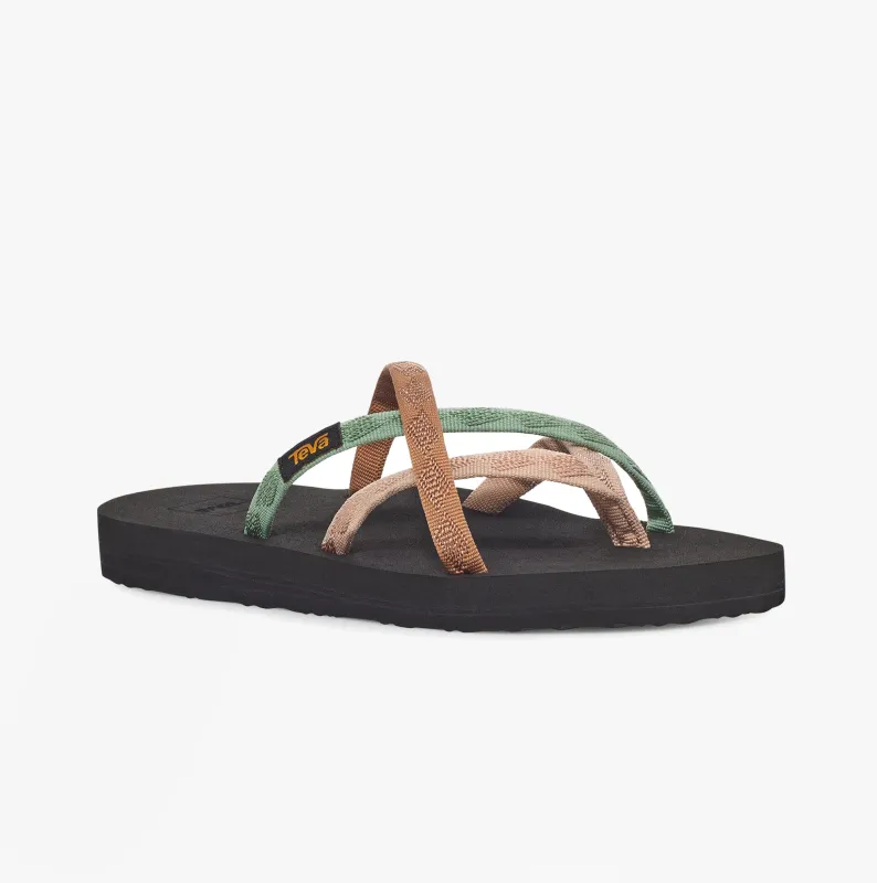 Teva OLOWAHU Womens Sandals Mixed B Maple Sugar Multi sold by Shuperb
