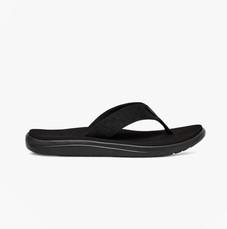 Teva VOYA FLIP Mens Flip Flops Brick Black sold by Shuperb