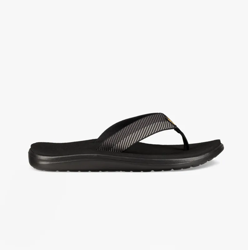 Teva VOYA FLIP Mens Flip Flops Vori Black Gray sold by Shuperb