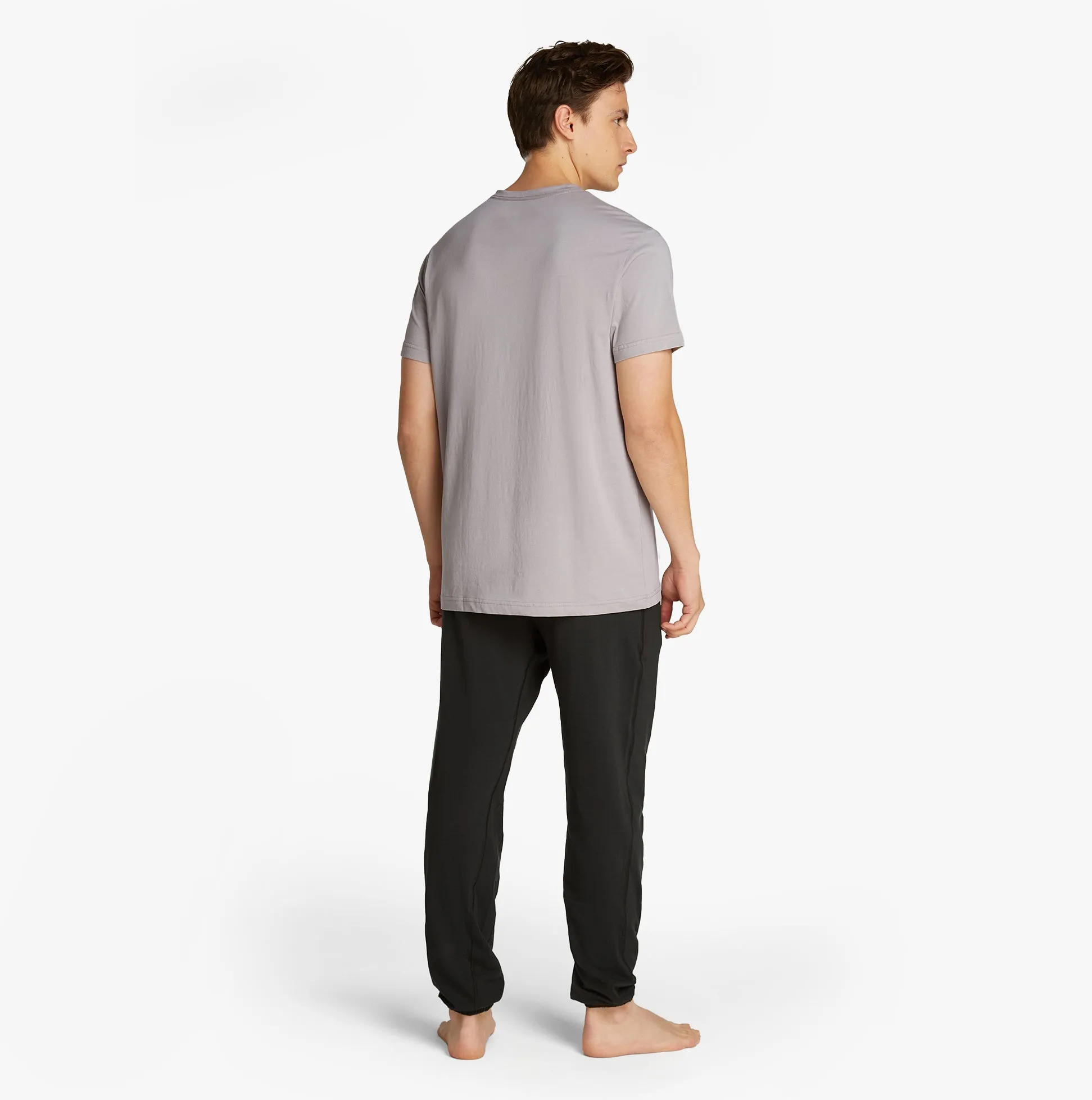 Calvin Klein 100% COTTON Mens Lounge T-Shirt Ash sold by Shuperb product image thumbnail 4