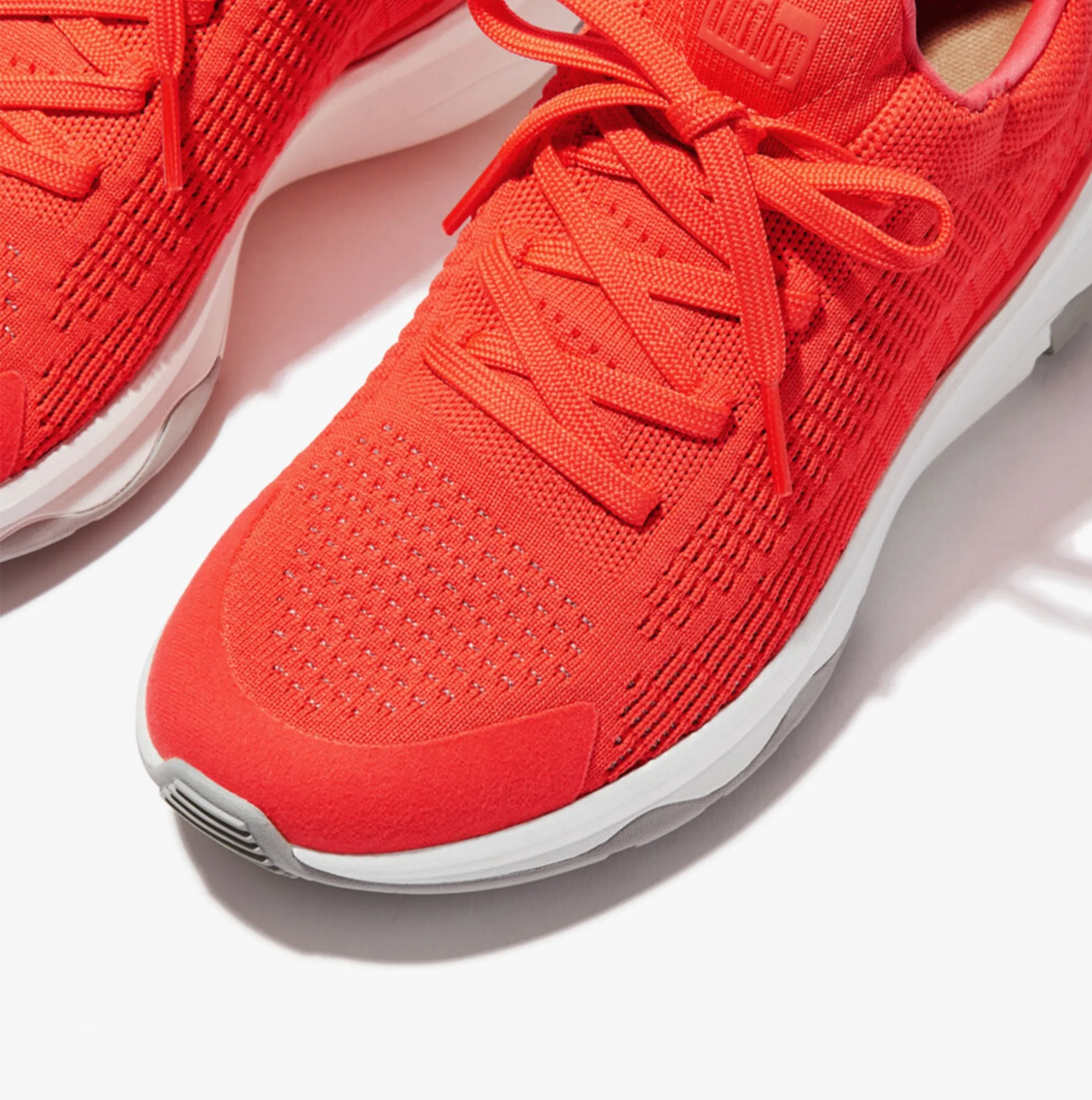 FitFlop VITAMIN FFX Womens Knit Sport Trainers Neon Orange sold by Shuperb product image thumbnail 3