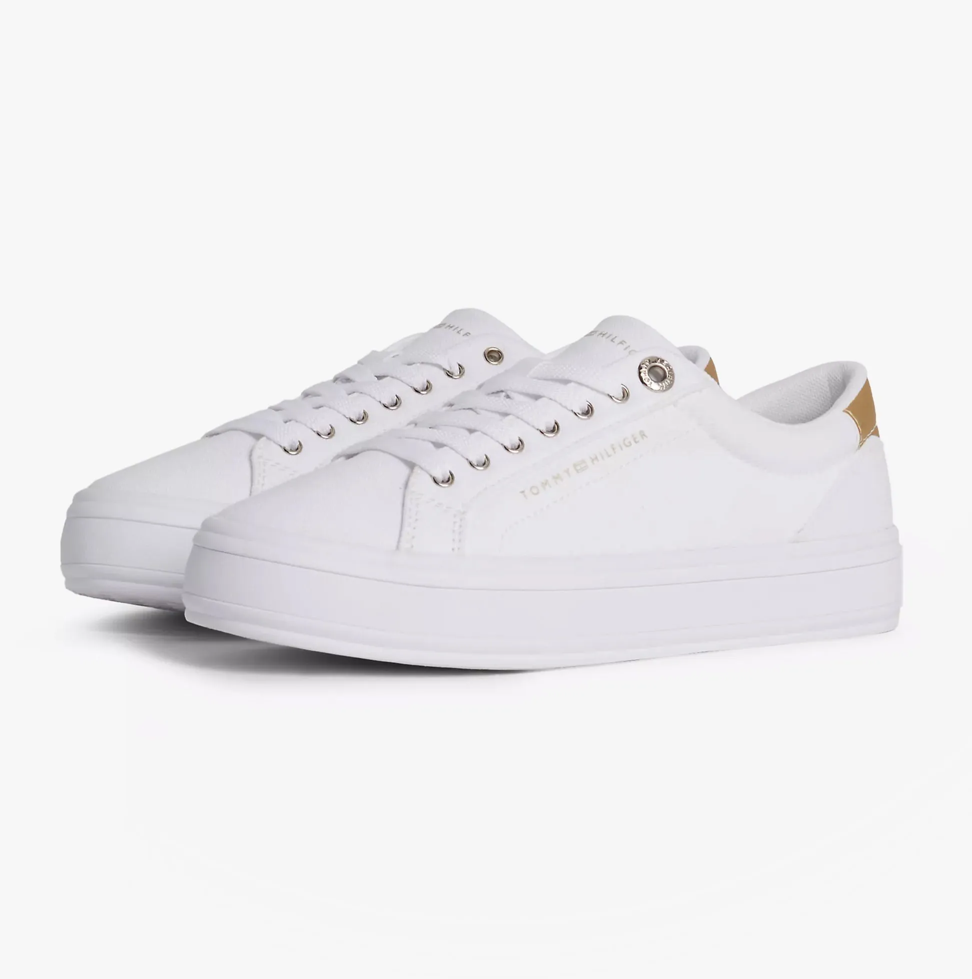 ESSENTIAL CANVAS Womens Sneakers White sold by Shuperb product image thumbnail 2