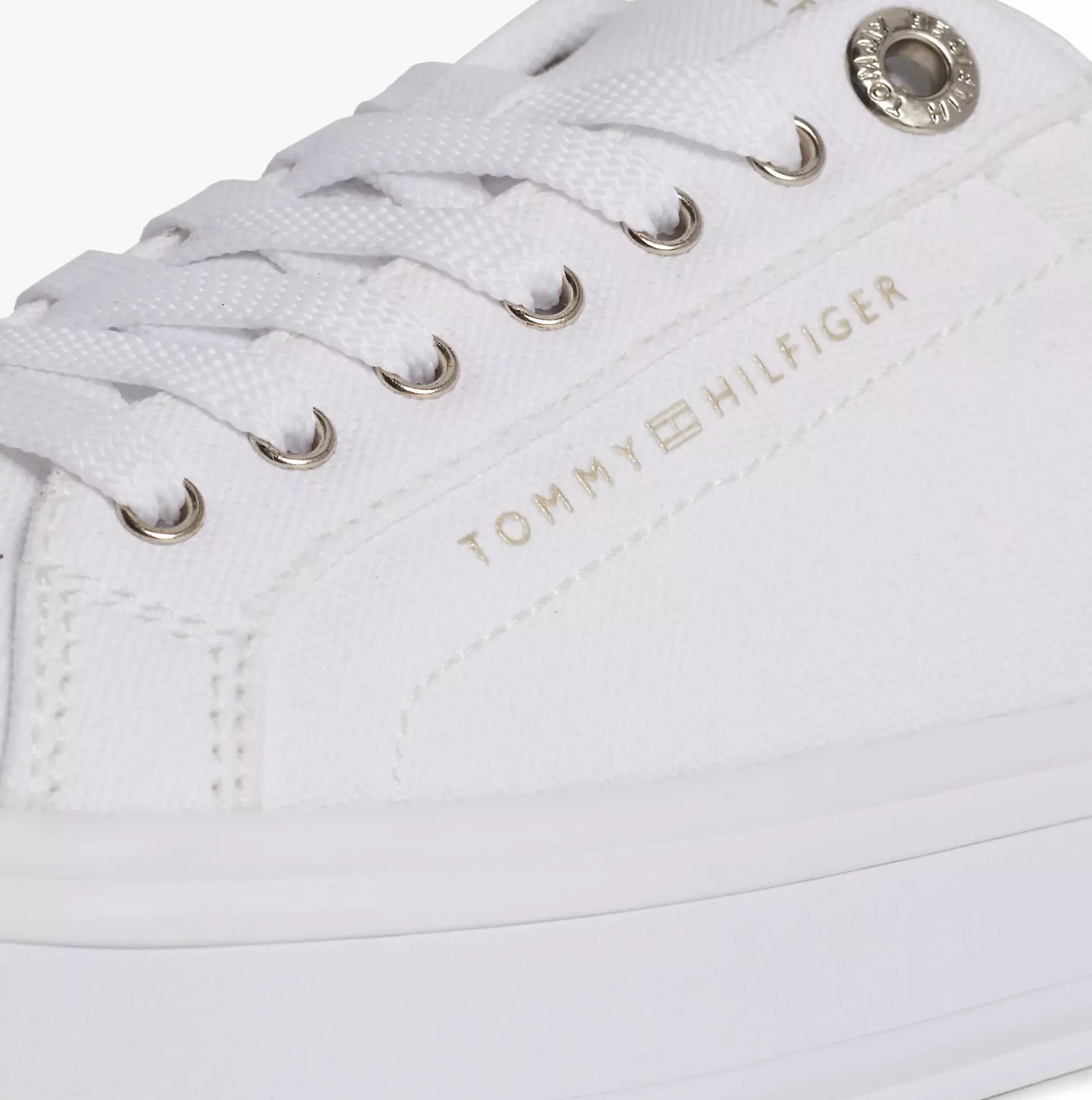 ESSENTIAL CANVAS Womens Sneakers White sold by Shuperb product image thumbnail 3