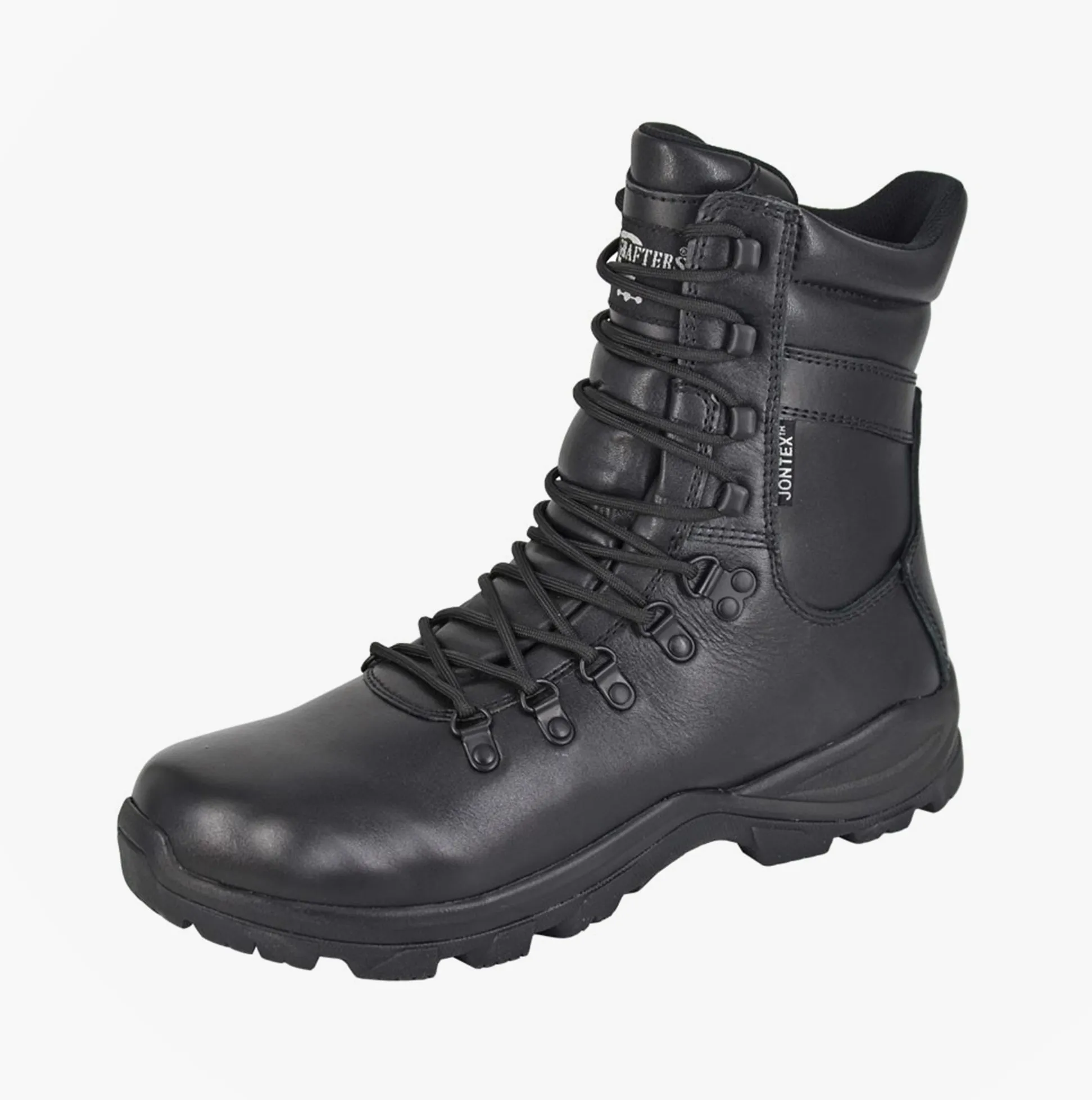 Grafters COMMANDER Mens Boots Black sold by Shuperb