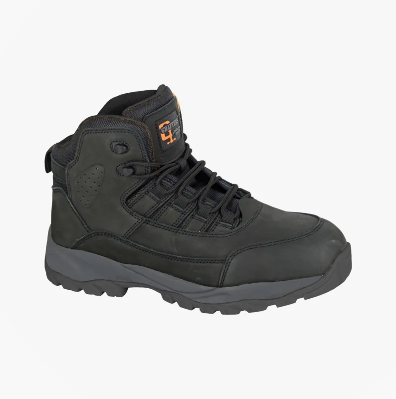 Grafters M331A Mens Safety Boots Black sold by Shuperb