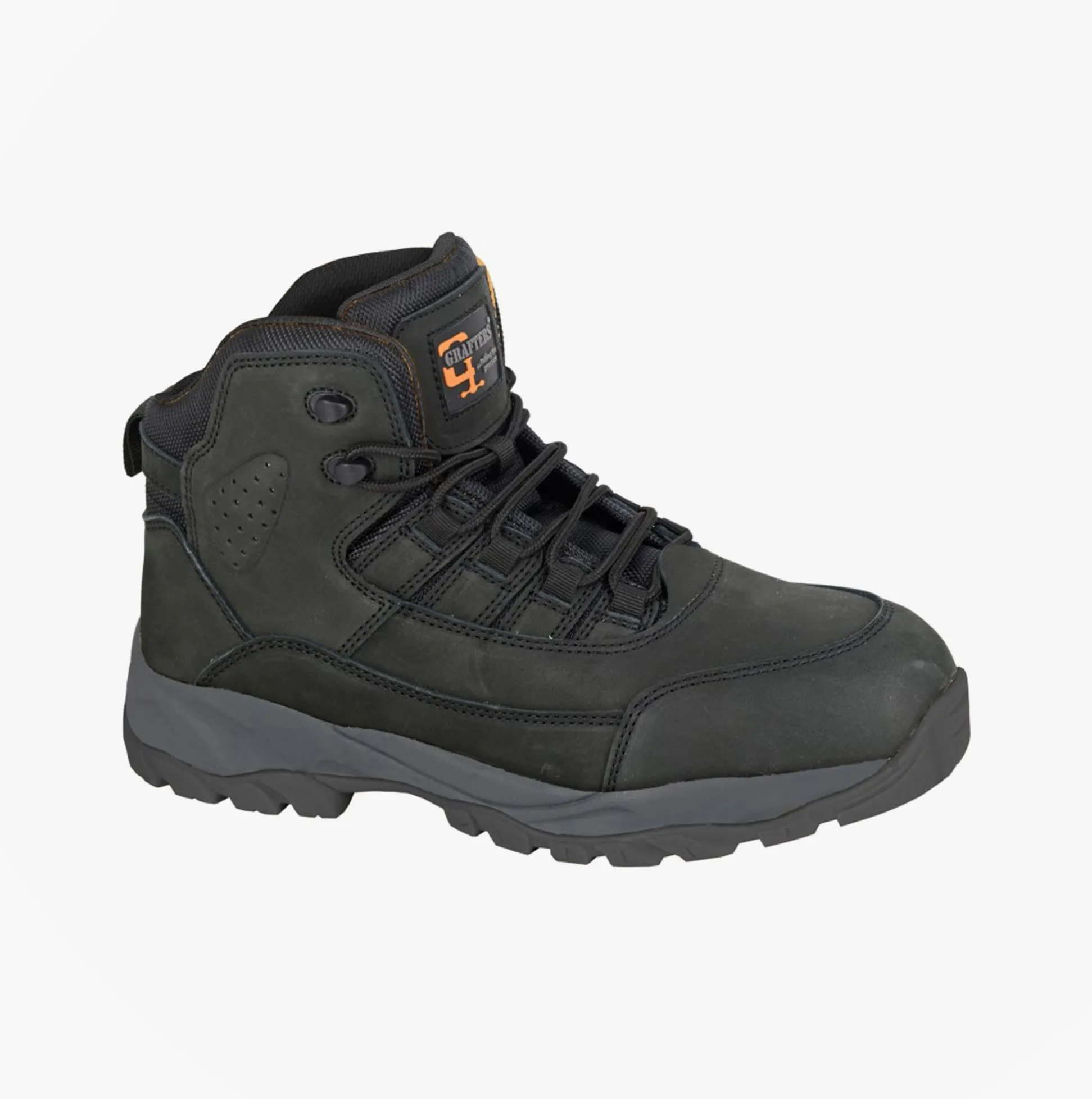 Grafters M331A Mens Safety Boots Black sold by Shuperb