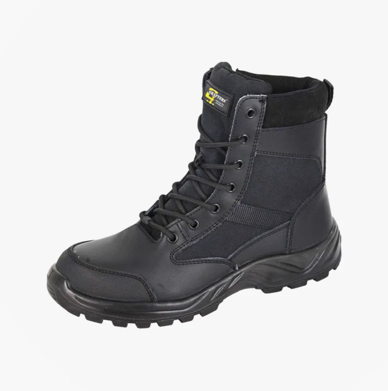Grafters M752A DMZ6 Mens 6 Inch Safety Boots Black sold by Shuperb
