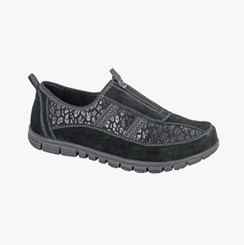 Boulevard Boulevard L376AS Ladies Shoes Black sold by Shuperb