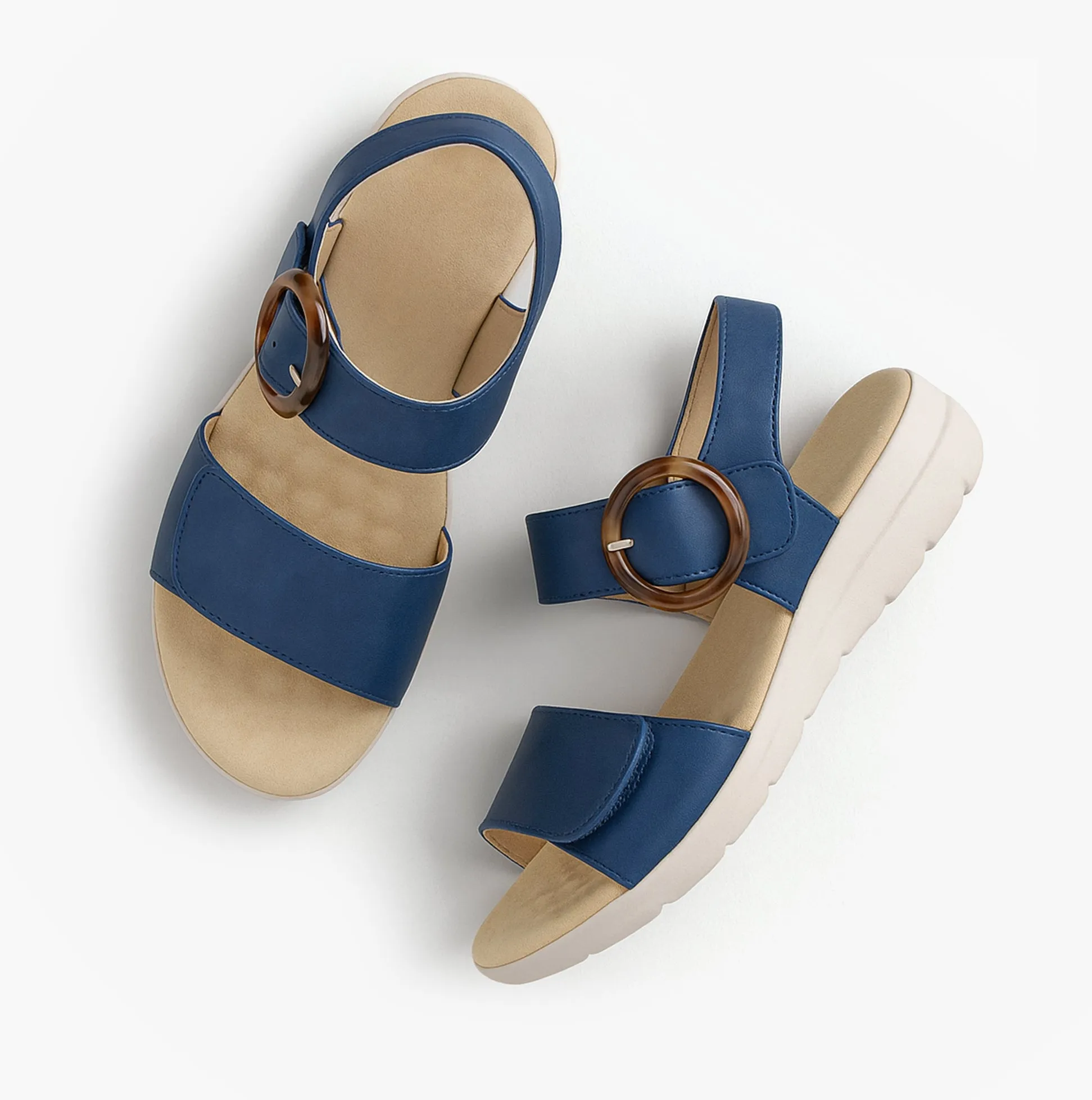 Boulevard L396NC Ladies Sandals Navy sold by Shuperb product image thumbnail 2