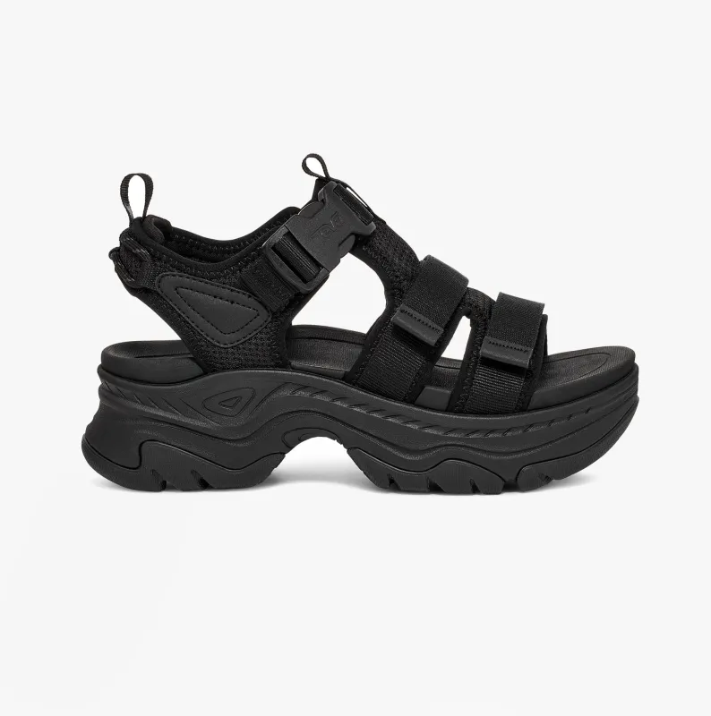 Teva HURRICANE AMPSOLE GAILA Womens Sandals Black sold by Shuperb