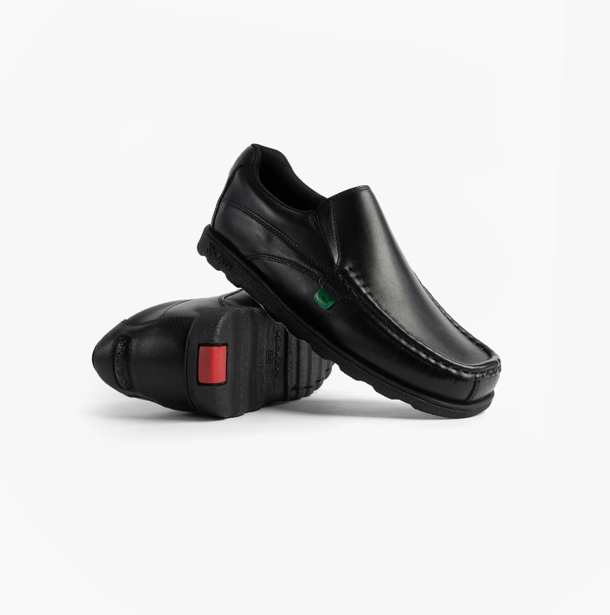 Kickers 114245 FRAGMA SLIP Boys School Shoes Black sold by Shuperb product image thumbnail 2