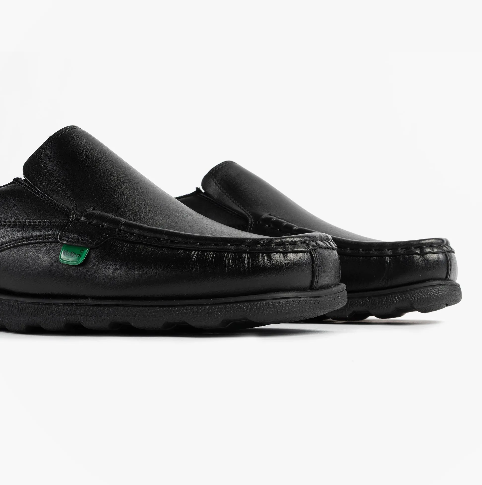 Kickers 114245 FRAGMA SLIP Boys School Shoes Black sold by Shuperb product image thumbnail 4