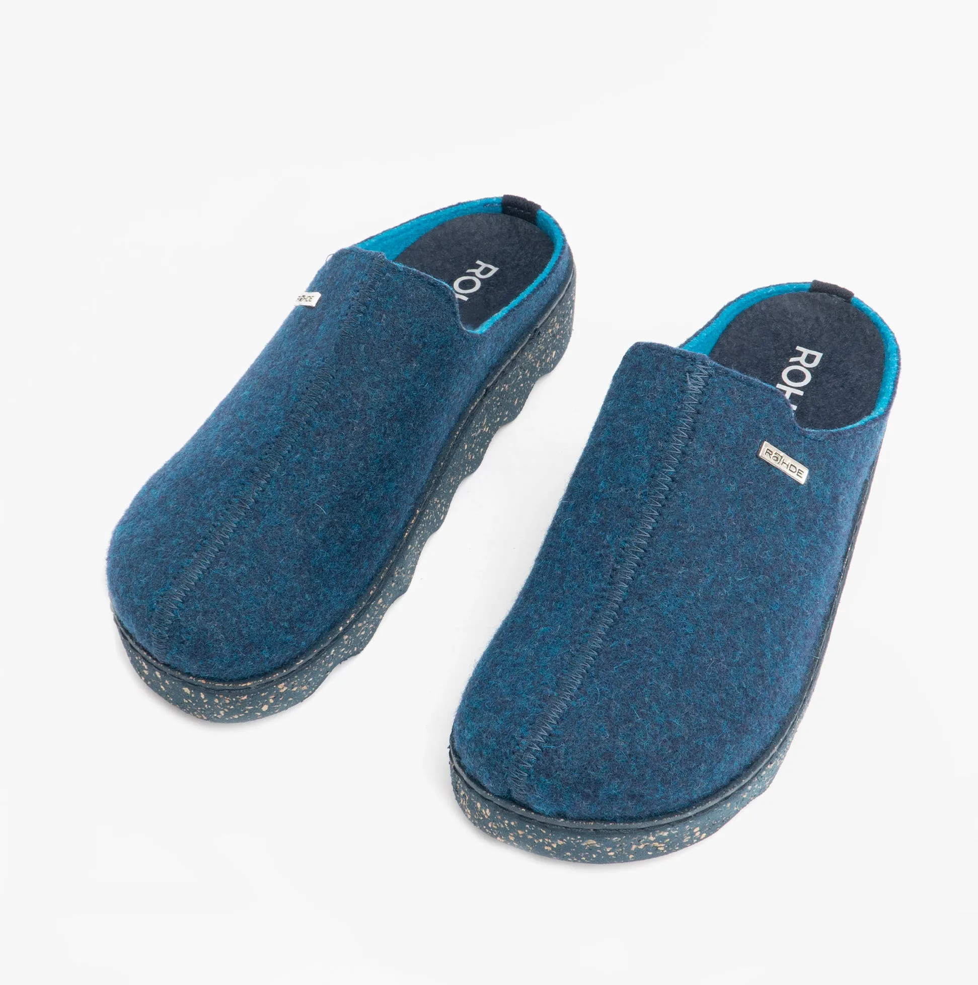 6120-54 Womens Mule Slippers Petrol sold by Shuperb product image thumbnail 2