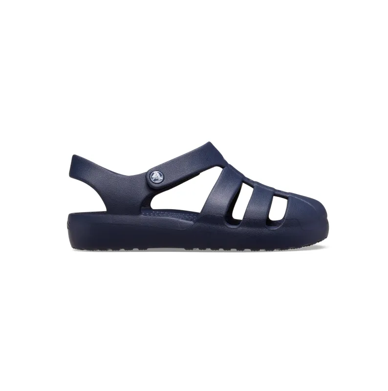 Crocs 210626-410 CLASSIC FISHERMAN Unisex Kids Sandals Navy sold by Shuperb