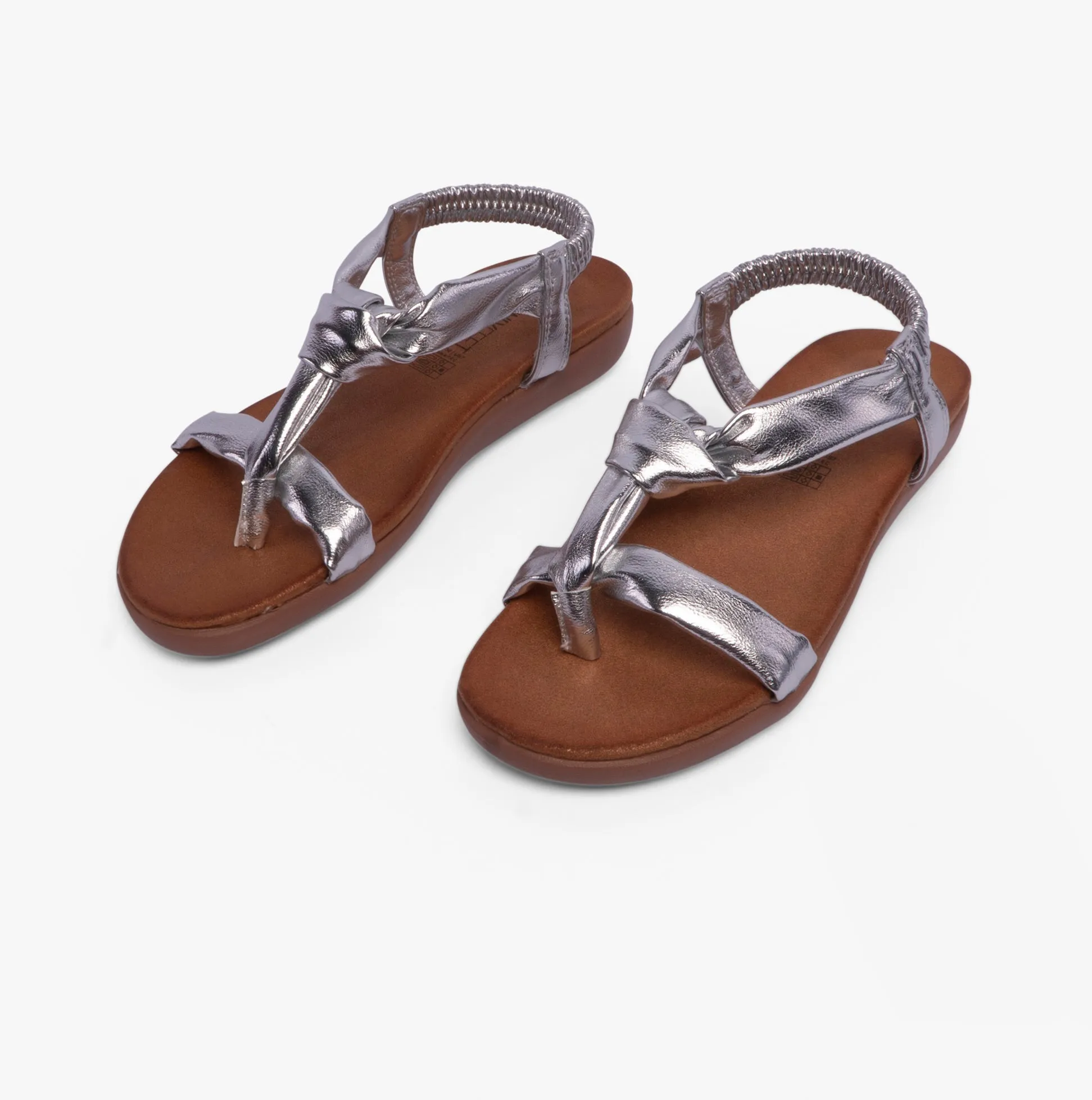 Heavenly Feet BUTTERCUP Womens Sandals Silver sold by Shuperb product image thumbnail 4