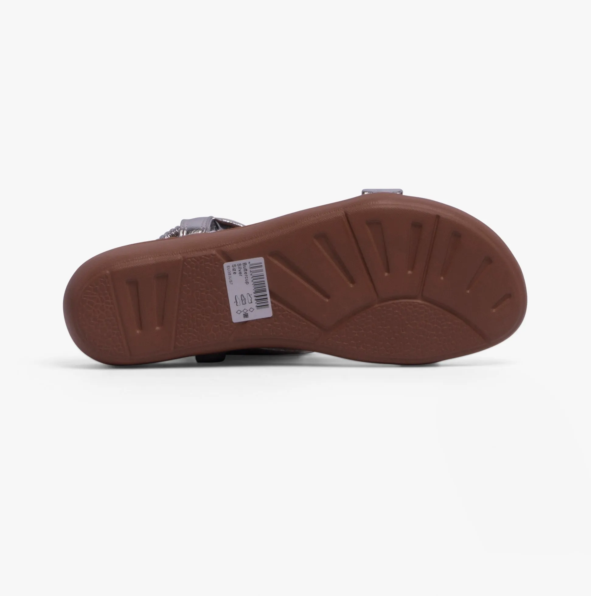 Heavenly Feet BUTTERCUP Womens Sandals Silver sold by Shuperb product image thumbnail 2