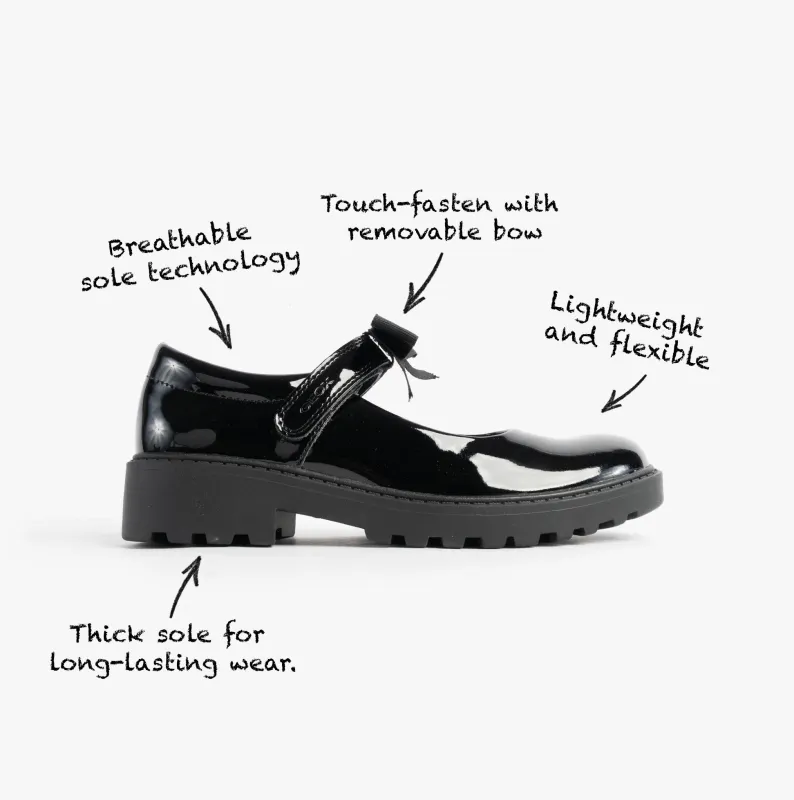 GEOX J CASEY GIRL Girls Black sold by Shuperb