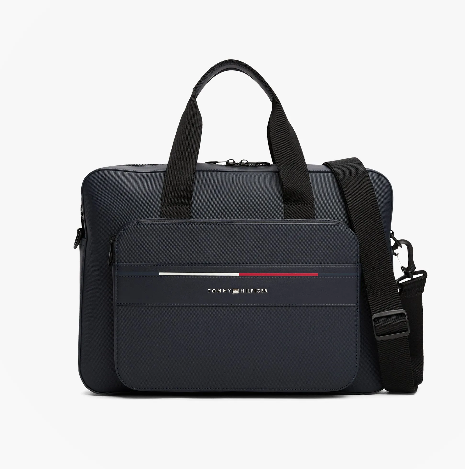 Tommy Hilfiger Signature Laptop Bag Navy sold by Shuperb