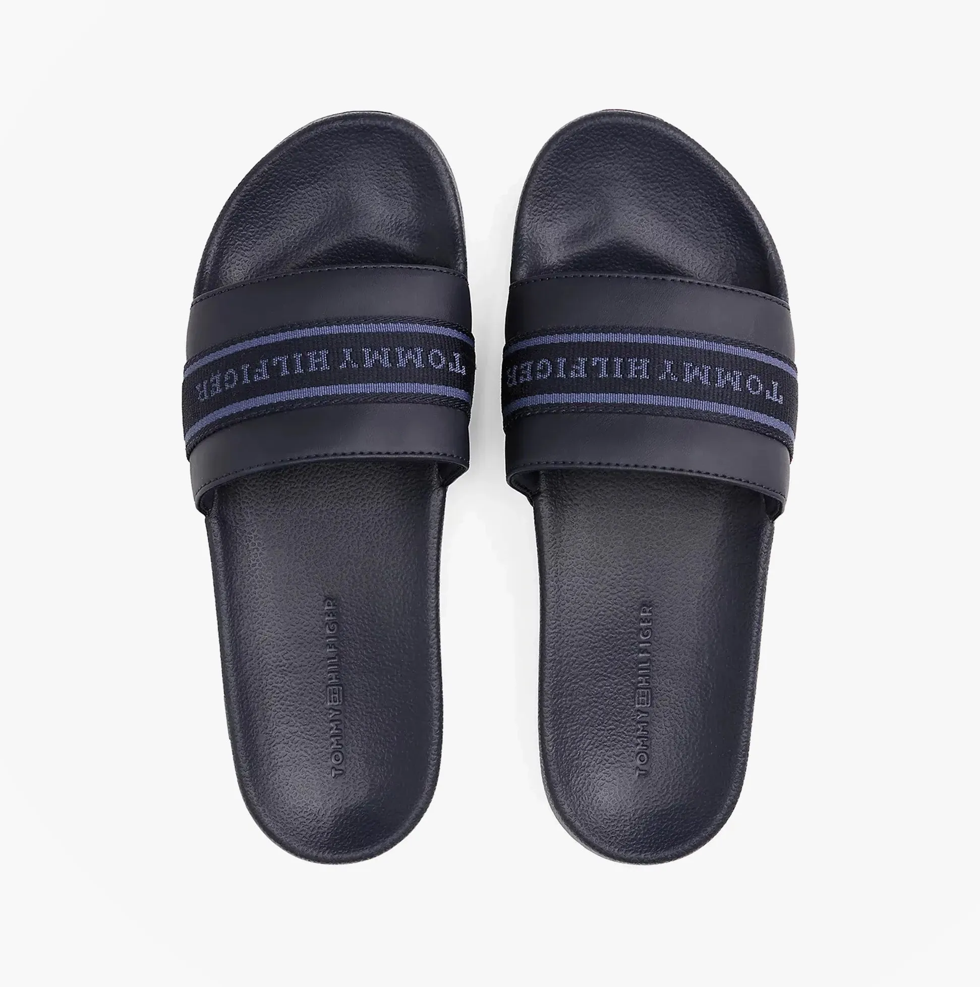 Tommy Hilfiger POOLSIDE Logo Webbing Sliders Navy sold by Shuperb product image thumbnail 3