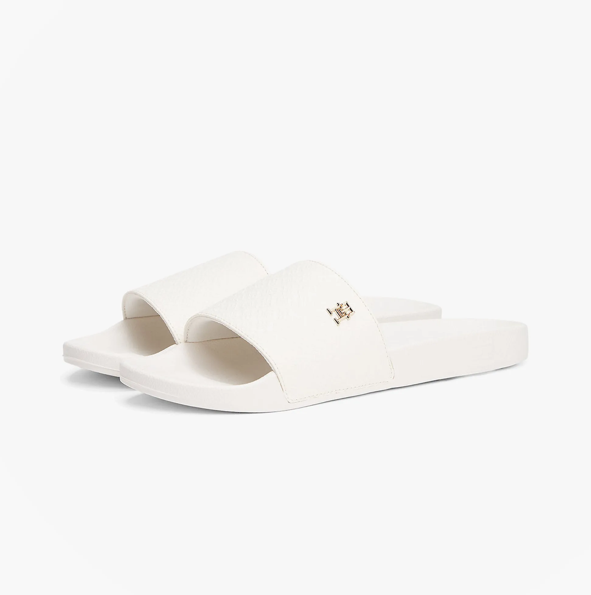 Tommy Hilfiger MONOGRAM POOLSIDE Womens Sliders White sold by Shuperb product image thumbnail 3
