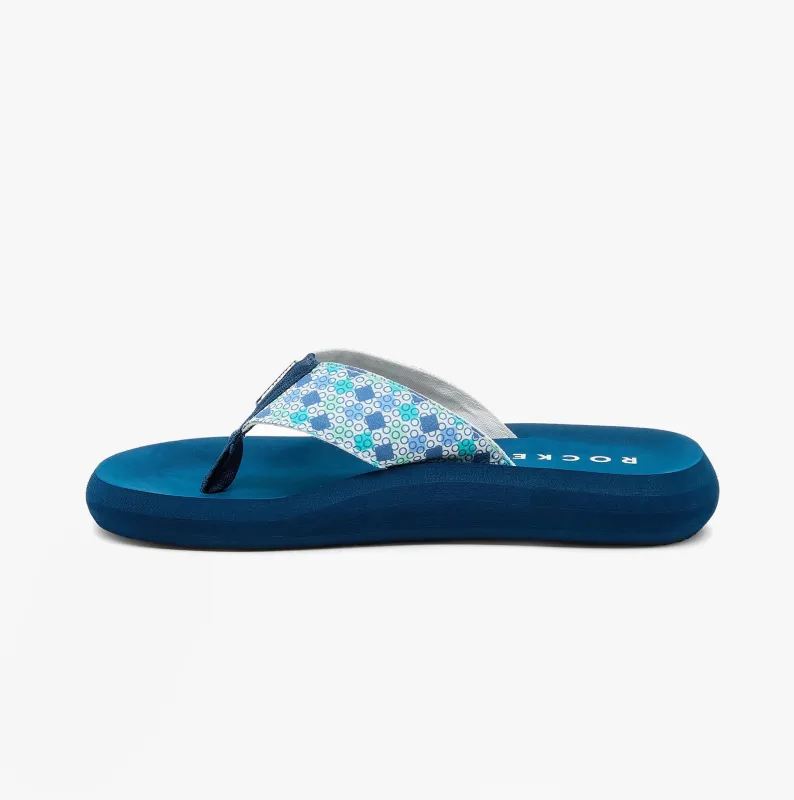 Rocket Dog SPOTLIGHT KNOX Womens Sandals White/Multi sold by Shuperb