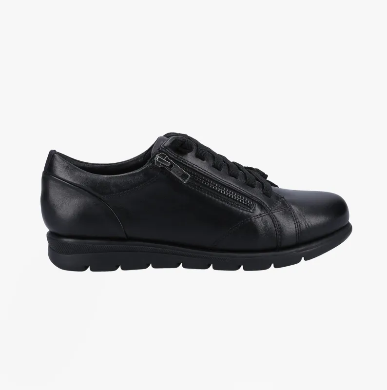 Fleet & Foster POLPERRO Lace Womens Shoes Black made by Shuperb