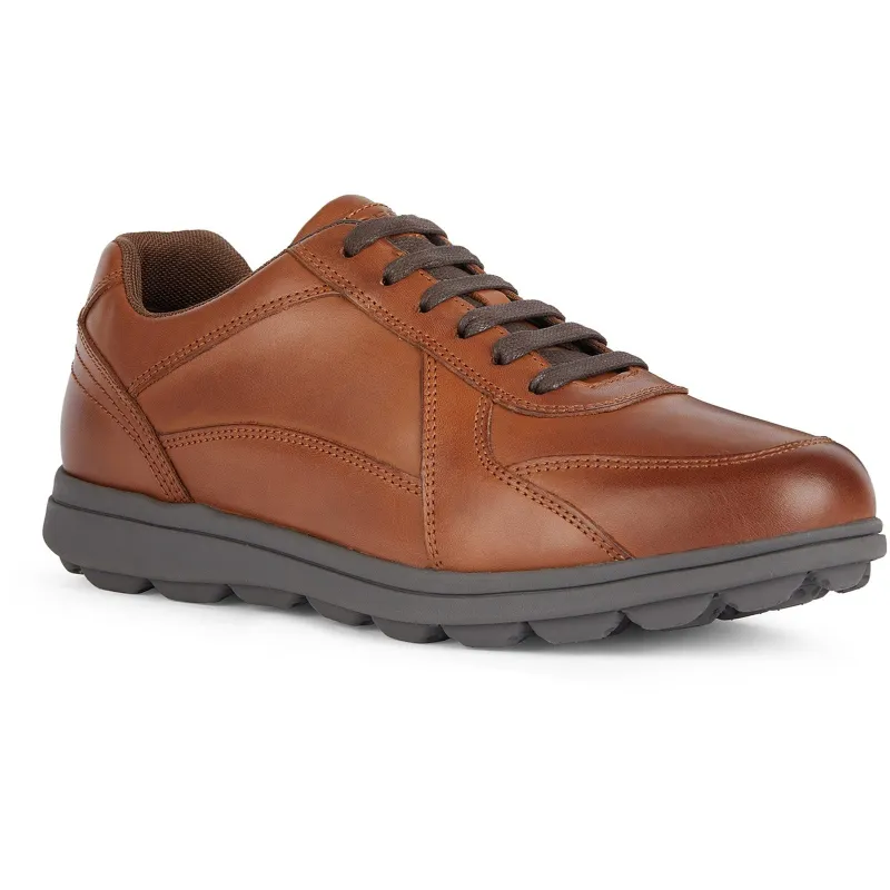 GEOX U SPHERICA EC12 Mens Trainers Cognac sold by Shuperb