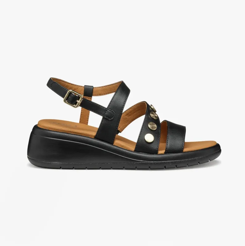 GEOX D MELICONIA Womens Sandals Black made by Geox